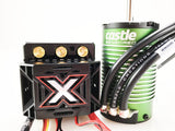 CASTLE MONSTER X 25.2V ESC 8A PEAK BEC W/1512-2650KV V2 SENSORED M