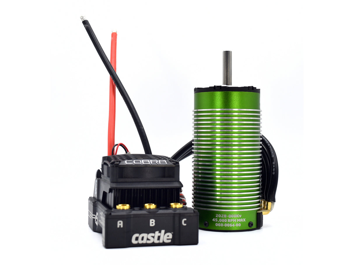 COBRA 5 8S 33.6V ESC 20A PEAK BEC W/2028-1100KV