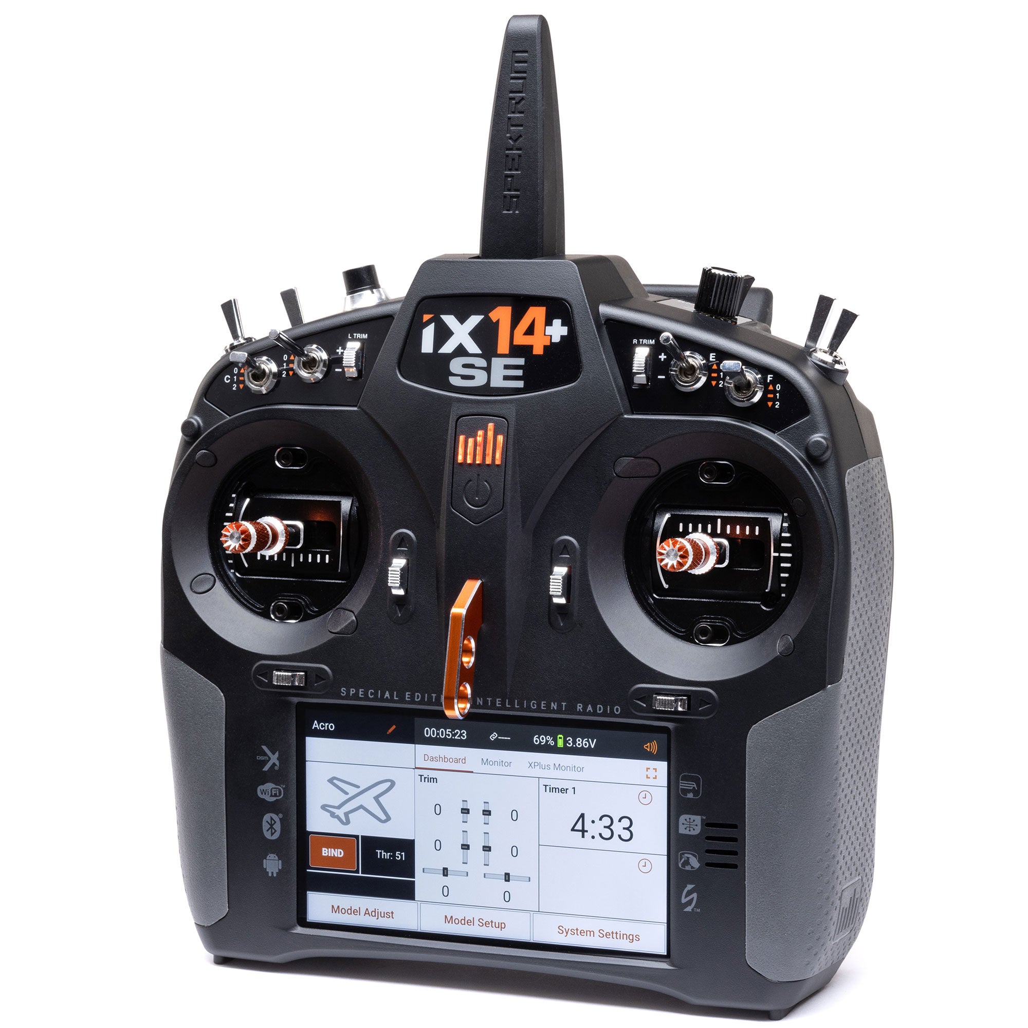 Spektrumi iX14+ SE 20-Channel DSMX Transmitter Only – Sussex