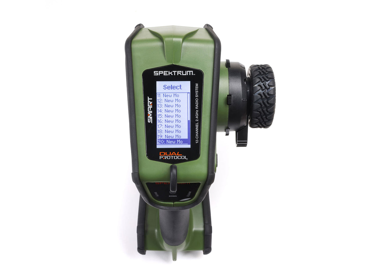 SpektrumDX Rugged+ 12-Channel DSMR+ Transmitter - Green - PRE ORDER - EXPECTED EARLY NOVEMBER