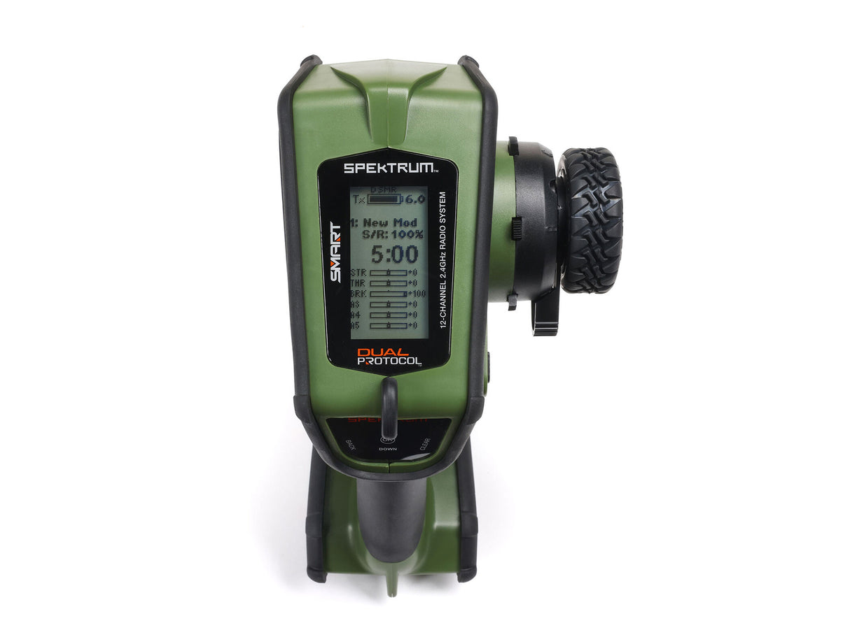 SpektrumDX Rugged+ 12-Channel DSMR+ Transmitter - Green - PRE ORDER - EXPECTED EARLY NOVEMBER