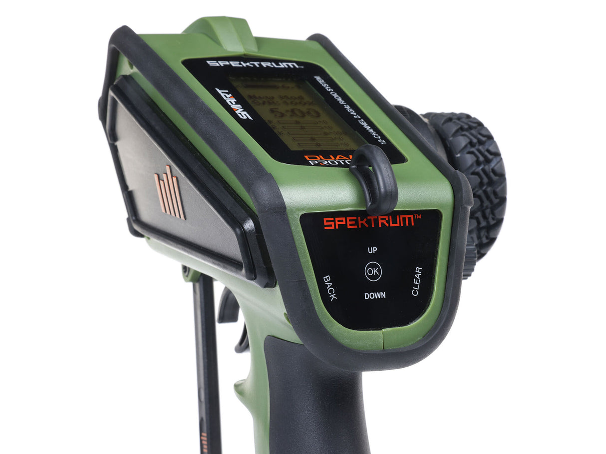 SpektrumDX Rugged+ 12-Channel DSMR+ Transmitter - Green - PRE ORDER - EXPECTED EARLY NOVEMBER
