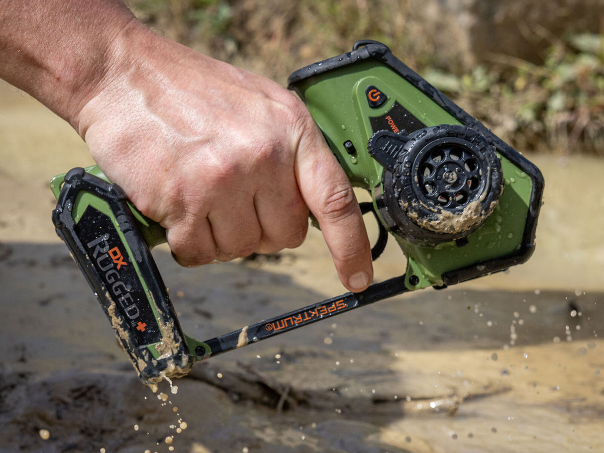 SpektrumDX Rugged+ 12-Channel DSMR+ Transmitter - Green - PRE ORDER - EXPECTED EARLY NOVEMBER