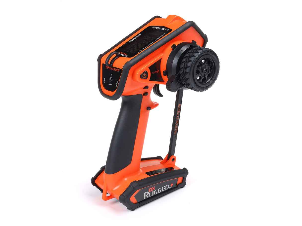 SpektrumDX Rugged+ 12-Channel DSMR+ Transmitter - Orange - PRE ORDER - EXPECTED EARLY NOVEMBER (Copy)