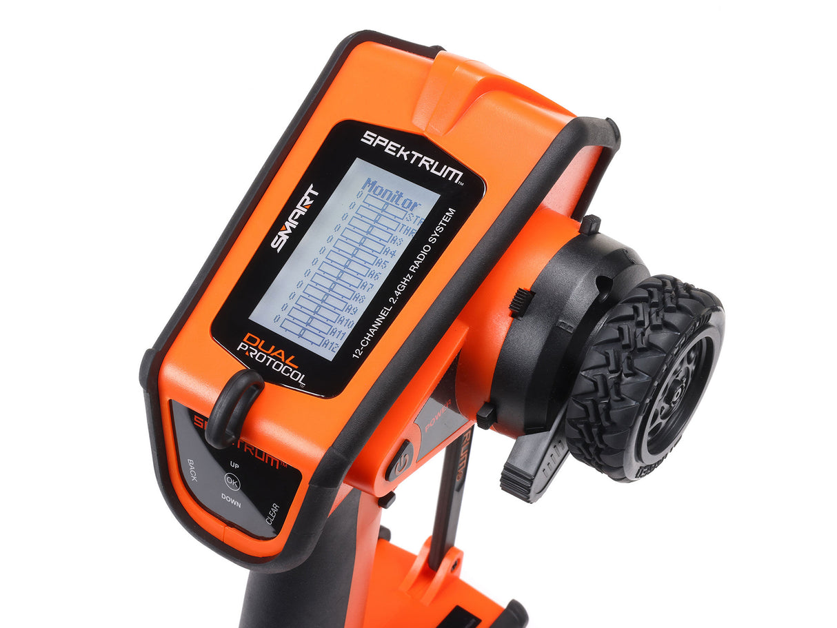 SpektrumDX Rugged+ 12-Channel DSMR+ Transmitter - Orange - PRE ORDER - EXPECTED EARLY NOVEMBER (Copy)
