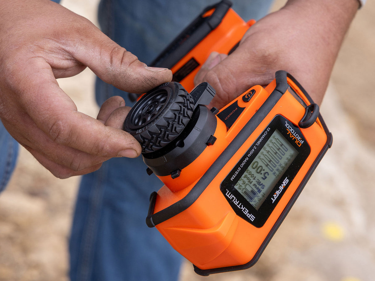 SpektrumDX Rugged+ 12-Channel DSMR+ Transmitter - Orange - PRE ORDER - EXPECTED EARLY NOVEMBER (Copy)