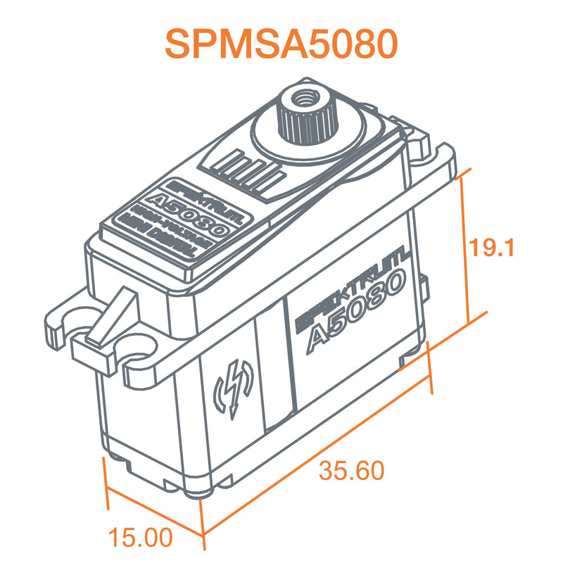 Spektrum  A5080 MT/HS Mini Digital HV Servo