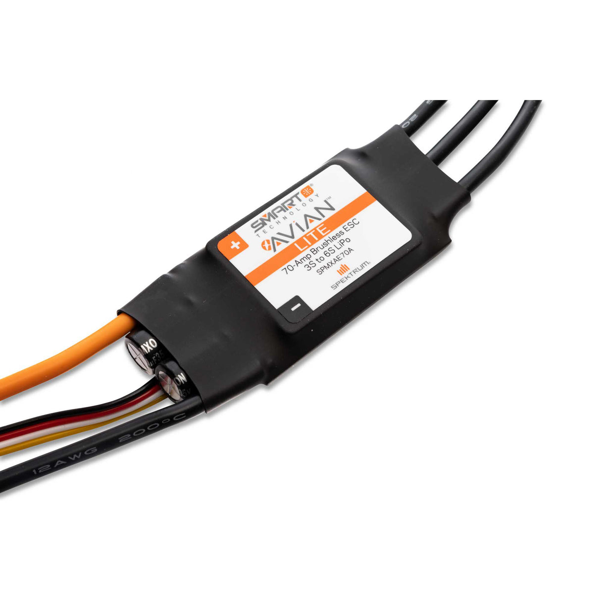 Avian 70-Amp Smart Lite Brushless ESC 3S-6S: IC3 Ver. E