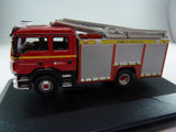 Fire Brigade Models Diecast Avon Fire & Rescue MAN Pump Ladder - 1:76 Scale