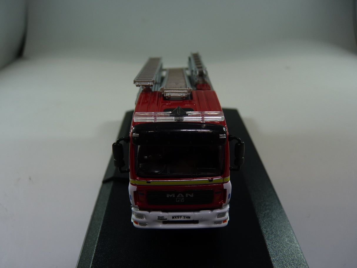 Fire Brigade Models Diecast Avon Fire & Rescue MAN Pump Ladder - 1:76 Scale