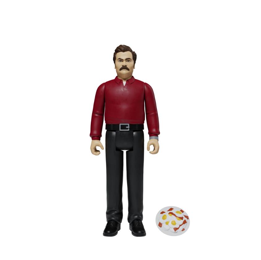 Super7 Licensed Collectables - Parks and Recreation W1 - Ron Swanson ReAction Figure