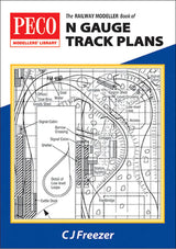 Peco Railway Modeller Book of N gauge Track Plans PB-4