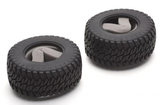 Thunder Tiger Spares Tyres with Inserts Jackal PD27006KS (Box 54)