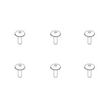 PD RACING Step screw M3*10     6PCS