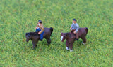 Horses & riders (2)