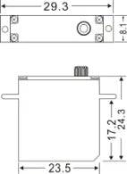 JX Servo PDI-HV0903MG 9.4g High Torque Digital Mini Servo