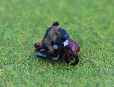 1950s motorcycle and sidecar