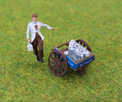 Milkman with milkcart