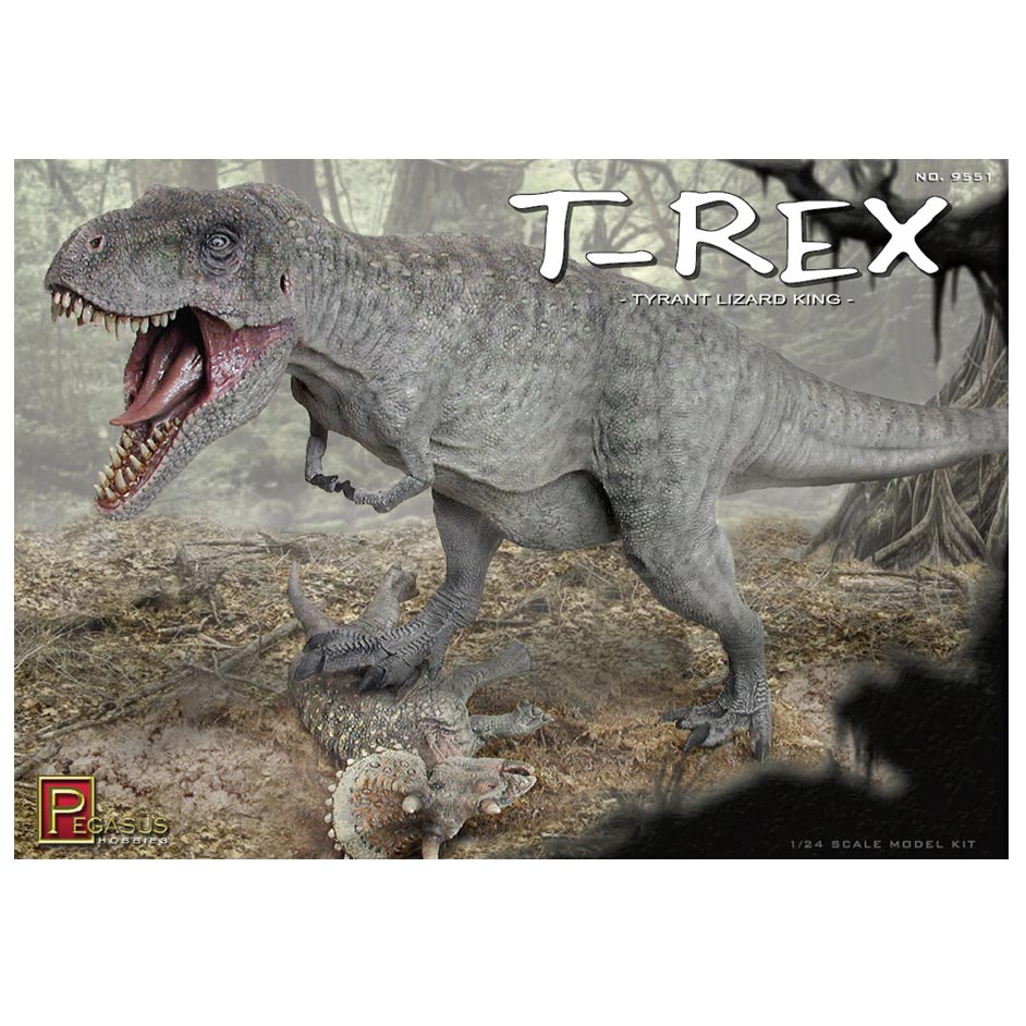 Pegasus Model Kits - 1:24 Tyranasaurous Rex Kit