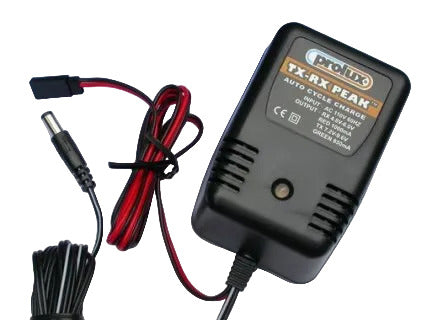 PROLUX TX/RX PEAK 1AMP 240V FAST CHARGER FUTABA PLUG - Second Hand (Box95)