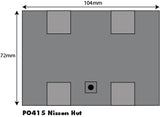 Metcalfe 1:76 00/H0 Scale Nissen Hut PO415