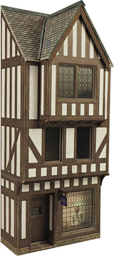 Metcalfe 1:76 00/H0 Scale Low Relief Timber Framed Shop PO421