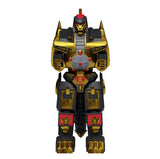 Super7 Licensed Collectables - Power Rangers W2 - Dragonzord Black and Gold ReAction Figure