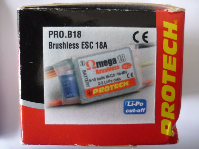 PROTECH ESC OMEGA 18 BRUSHLESS (BOX 78)