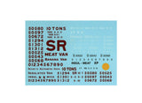 Transfer (waterslide) SR/BR from kits PS100-101