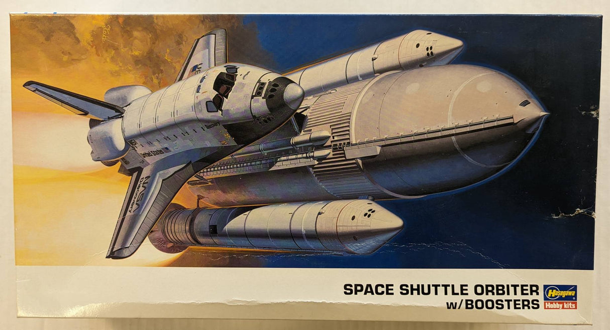 Hasegawa 1:200 Space Shuttle Orbiter with Boosters Kit 10729