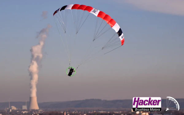 Hacker Para-RC Cloud 0.5 backpack set ARF (RED) - SECOND HAND