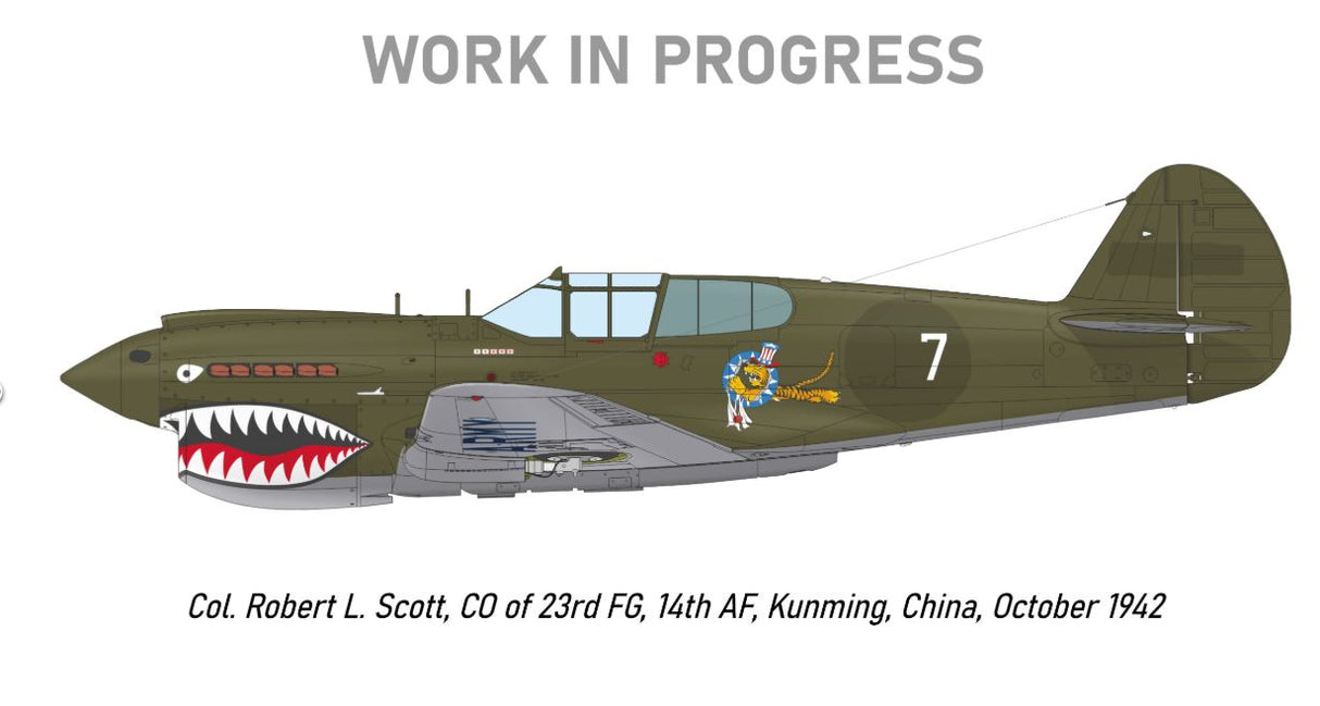 Eduard R0023 1/48 Curtis P-40E Kittyhawk Ia Royal Class Special Edition - FOR PRE ORDER - EXPECTED  FEBRUARY 2025coming FEB 2025