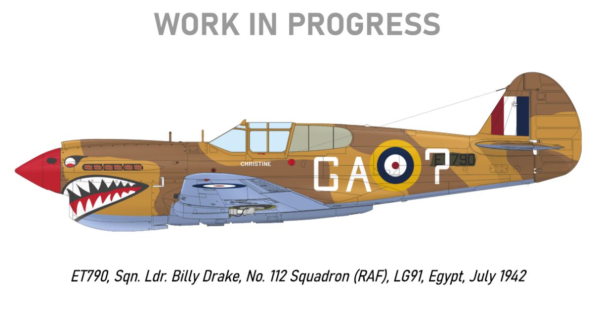 Eduard R0023 1/48 Curtis P-40E Kittyhawk Ia Royal Class Special Edition - FOR PRE ORDER - EXPECTED  FEBRUARY 2025coming FEB 2025