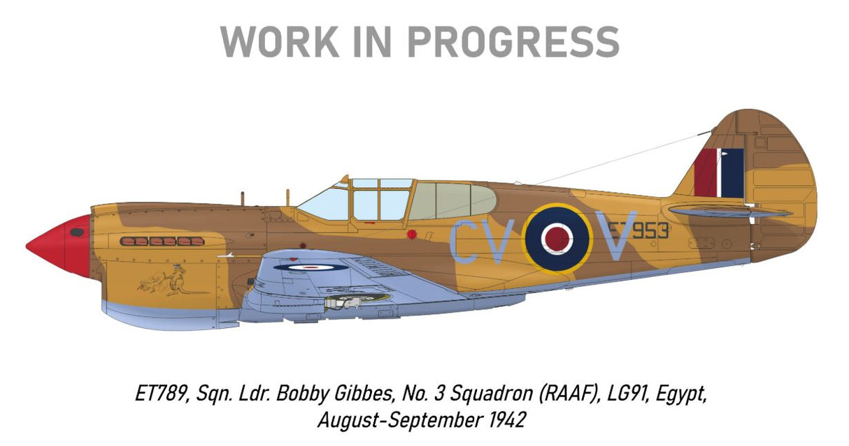 Eduard R0023 1/48 Curtis P-40E Kittyhawk Ia Royal Class Special Edition - FOR PRE ORDER - EXPECTED  FEBRUARY 2025coming FEB 2025