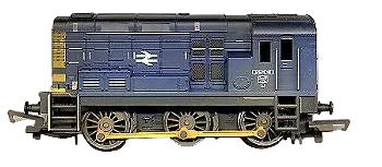 Hornby  Class 08 Shunter 08830 - Blue/Weathered - SECOND HAND - Non Working