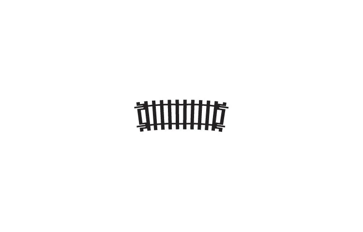 Hornby R643 Half Curve Track 2nd Radius OO Track