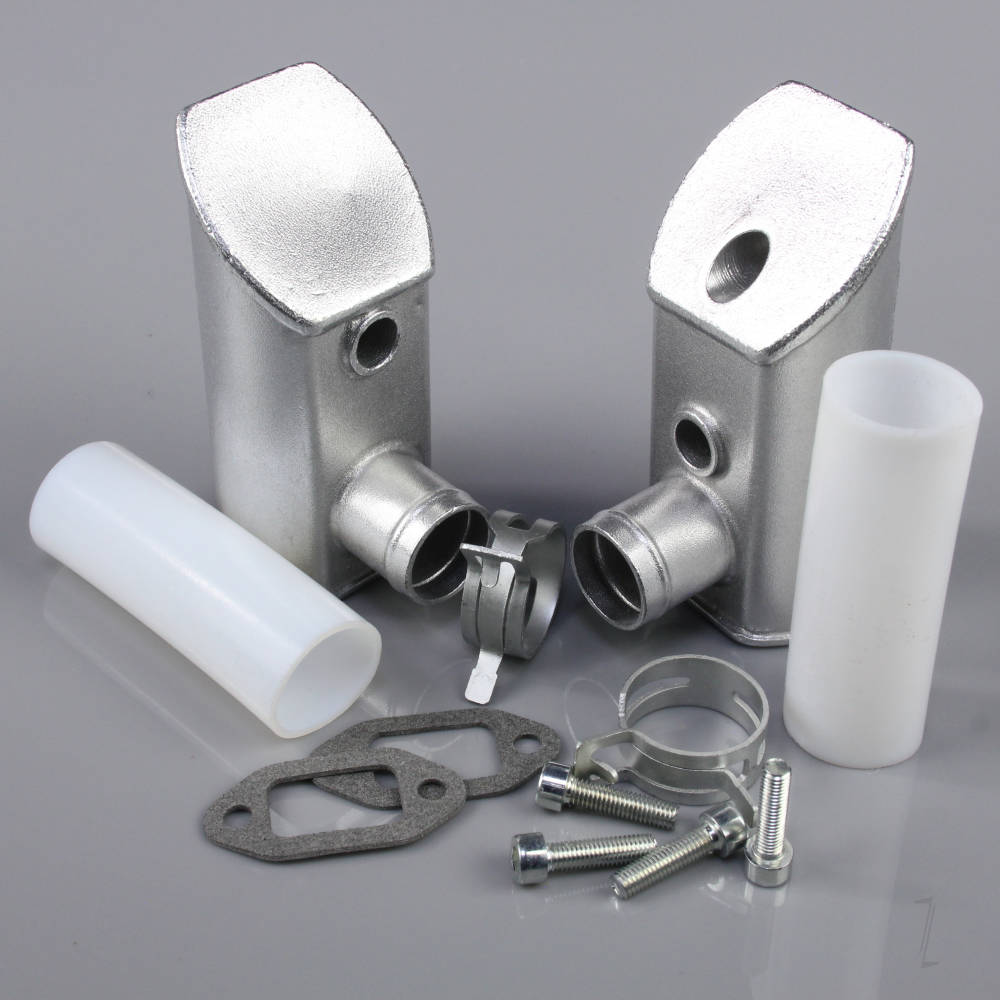 Stinger Engines Spares Muffler (fits 70cc Twin) (2 pcs)