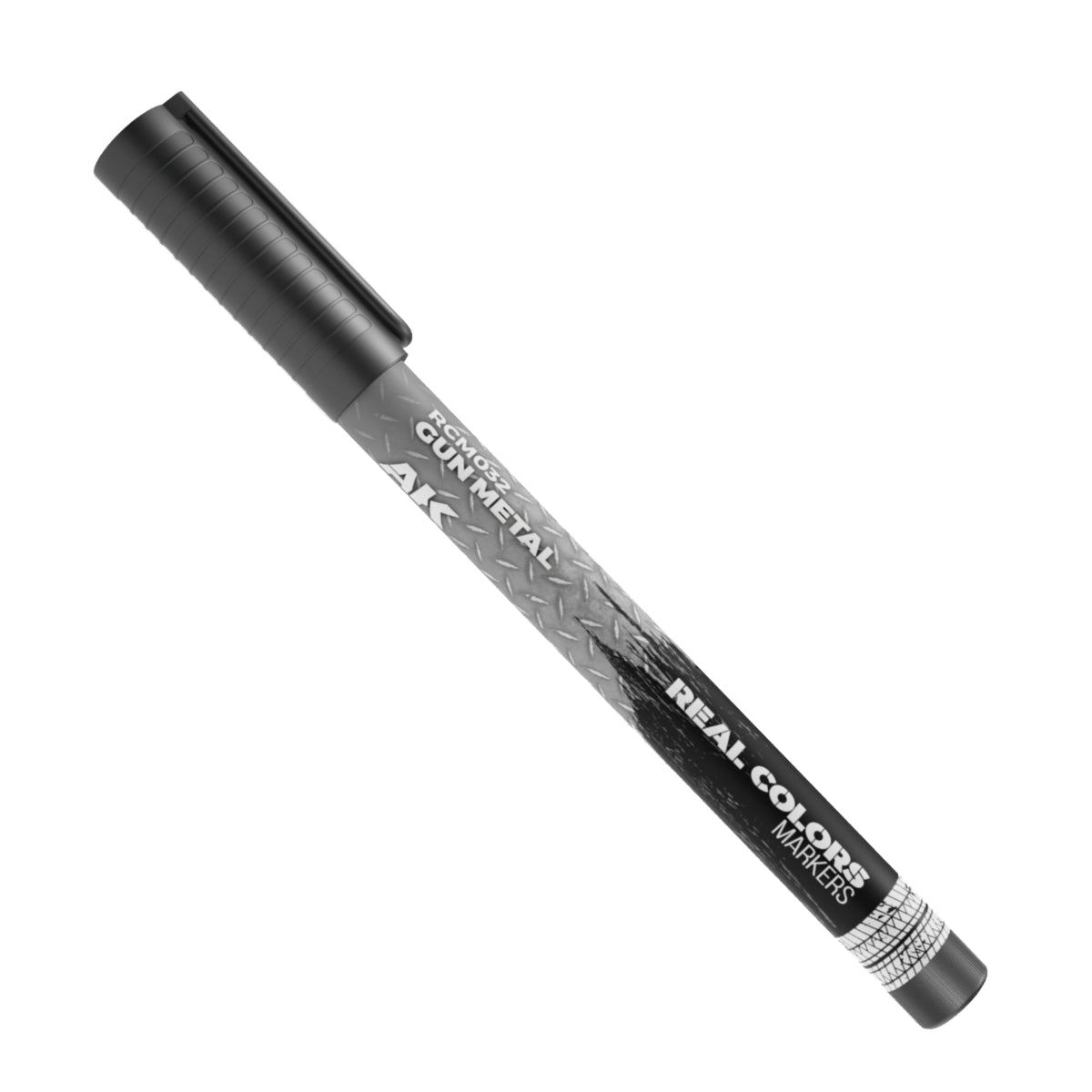 AK Interactive Acrylic GUN METAL Paint Pen
