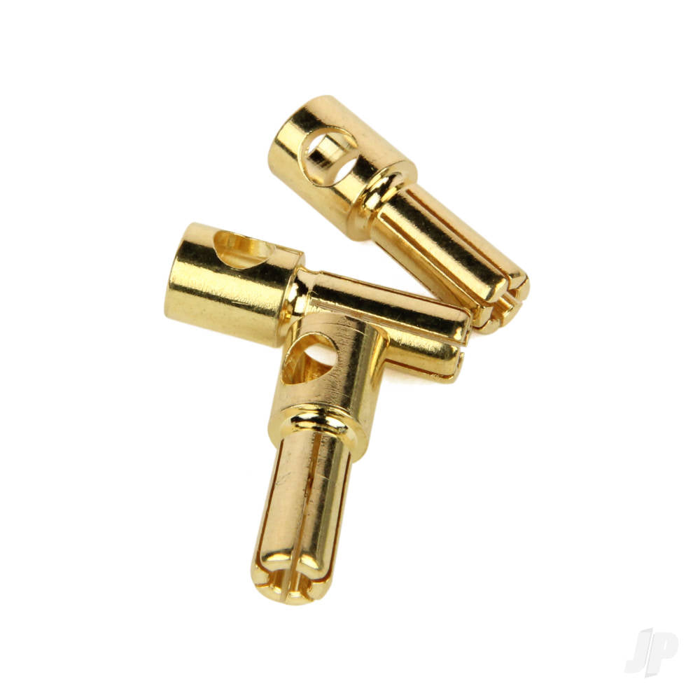 Bullet Connectors 5mm Male (3pcs)