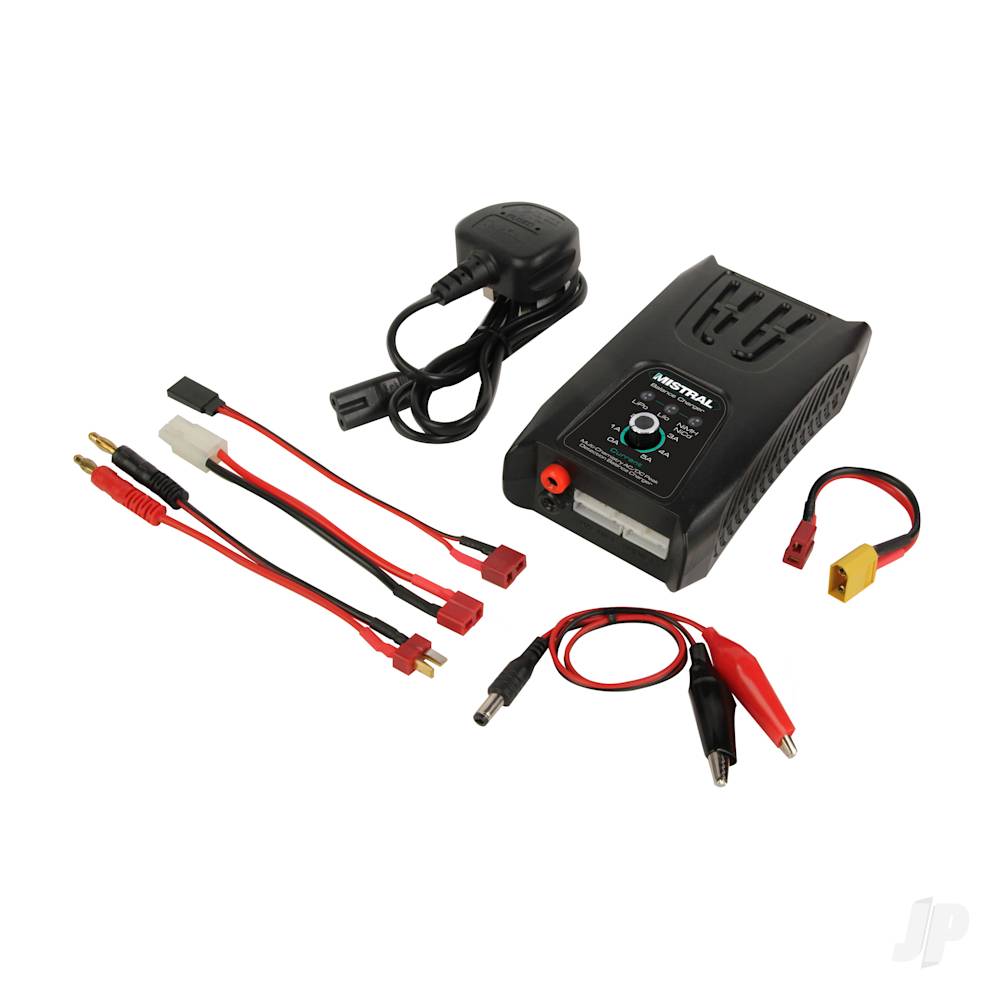 Mistral LED LiPo-NiMH 5A Charger AC/DC (UK) - SECOND HAND - BAGGED