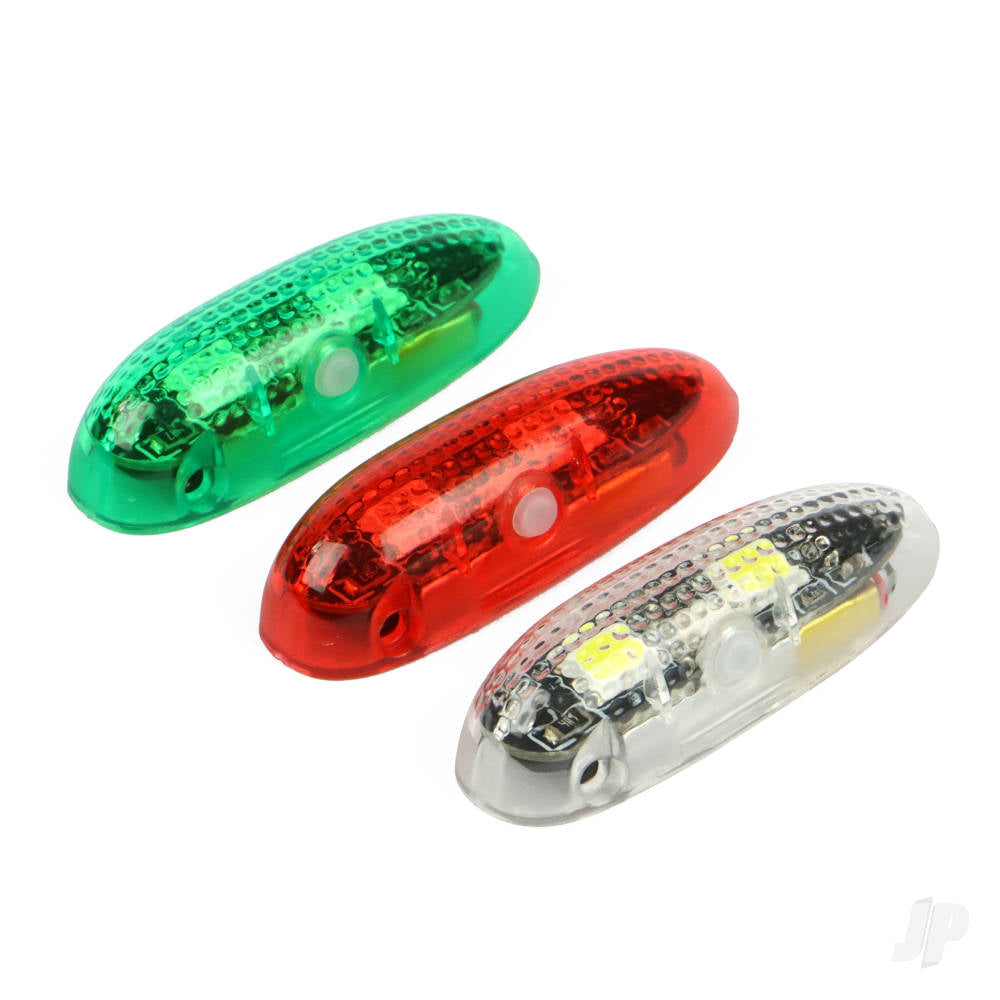 Radient NaviLight - Daylight-Visible - Clip-On - Wireless - Rechargable Navigation Light Set