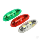 Radient NaviLight - Daylight-Visible - Clip-On - Wireless - Rechargable Navigation Light Set