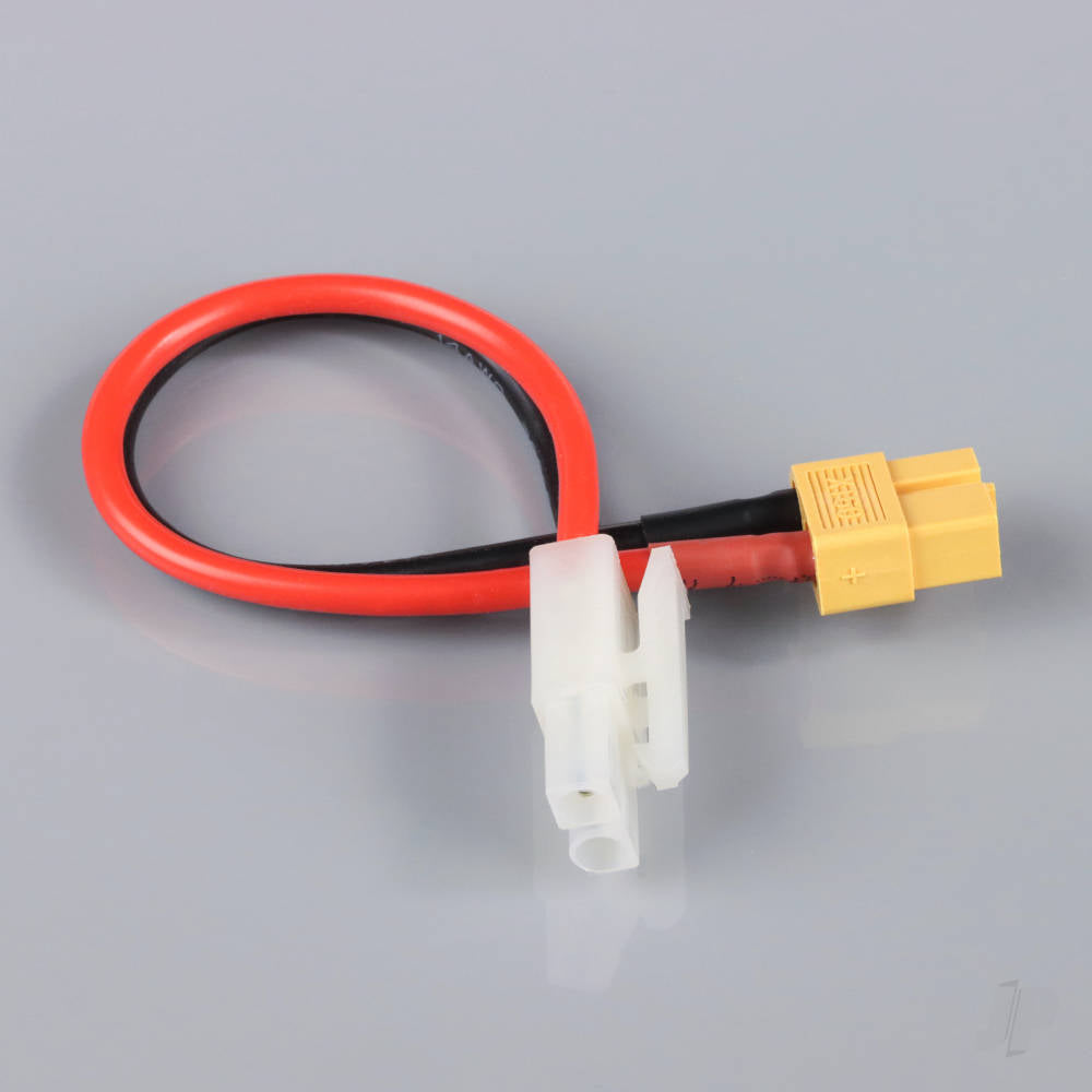 Charge Lead XT60 to Tamiya Male 14AWG 150mm