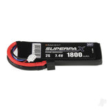 LiPo 2S 1800mAh 7.4V 30C Deans (HCT)