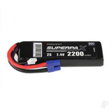 LiPo 2S 2200mAh 7.4V 30C EC3