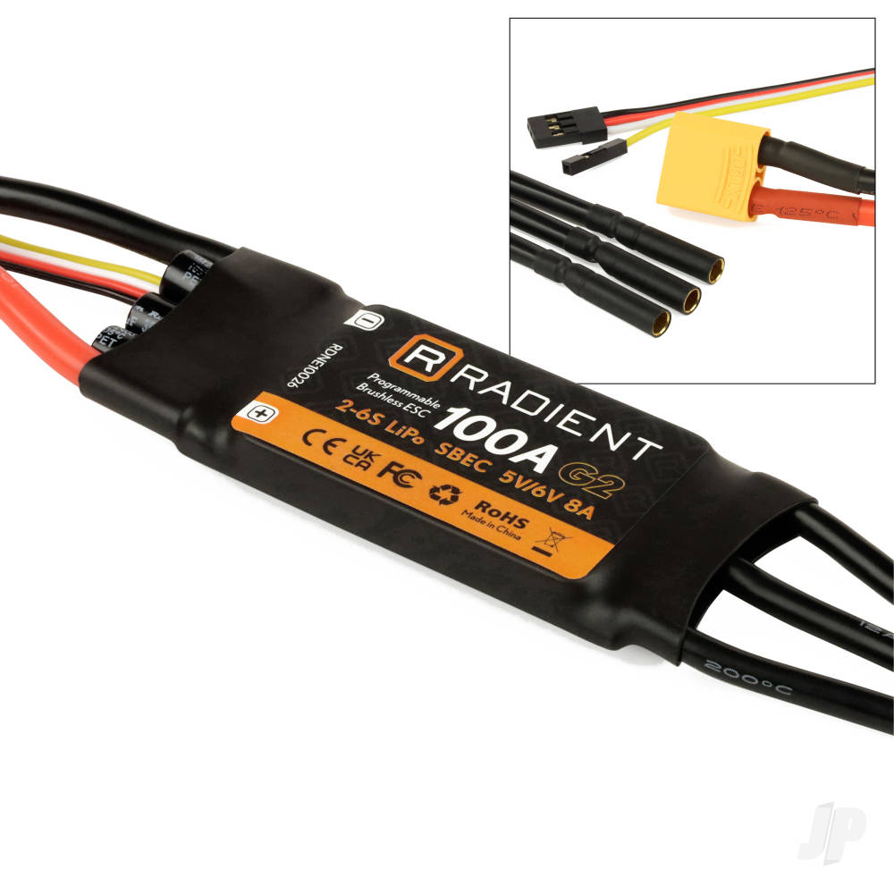 100A G2 ESC / SBEC (2-6 Cell)