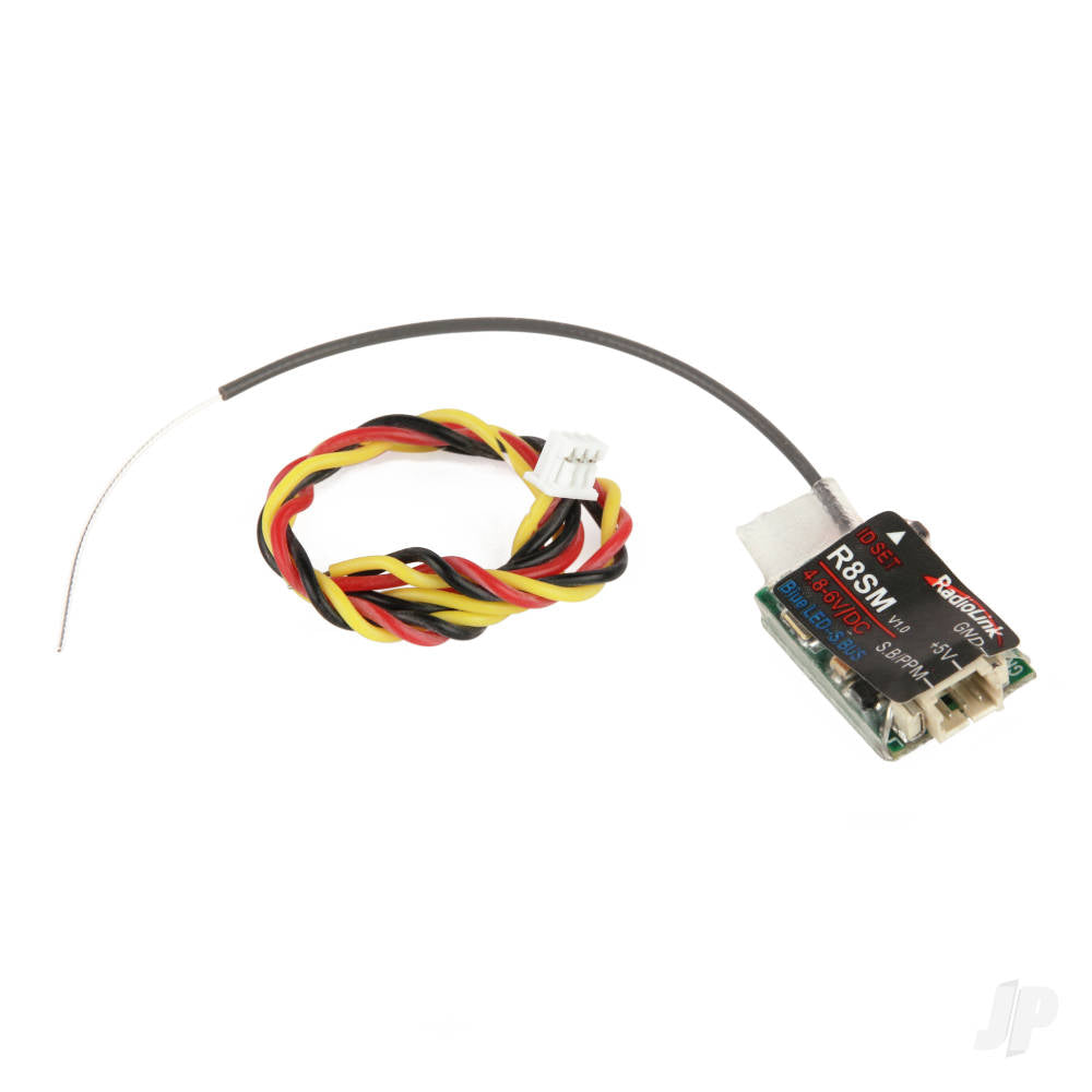 R8SM 2.4GHz 8-Channel S-Bus / PPM Receiver