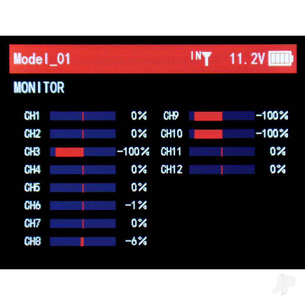 RadioLink T12D 2.4GHz 12-Channel Transmitter with R12F Receiver (Mode 2)