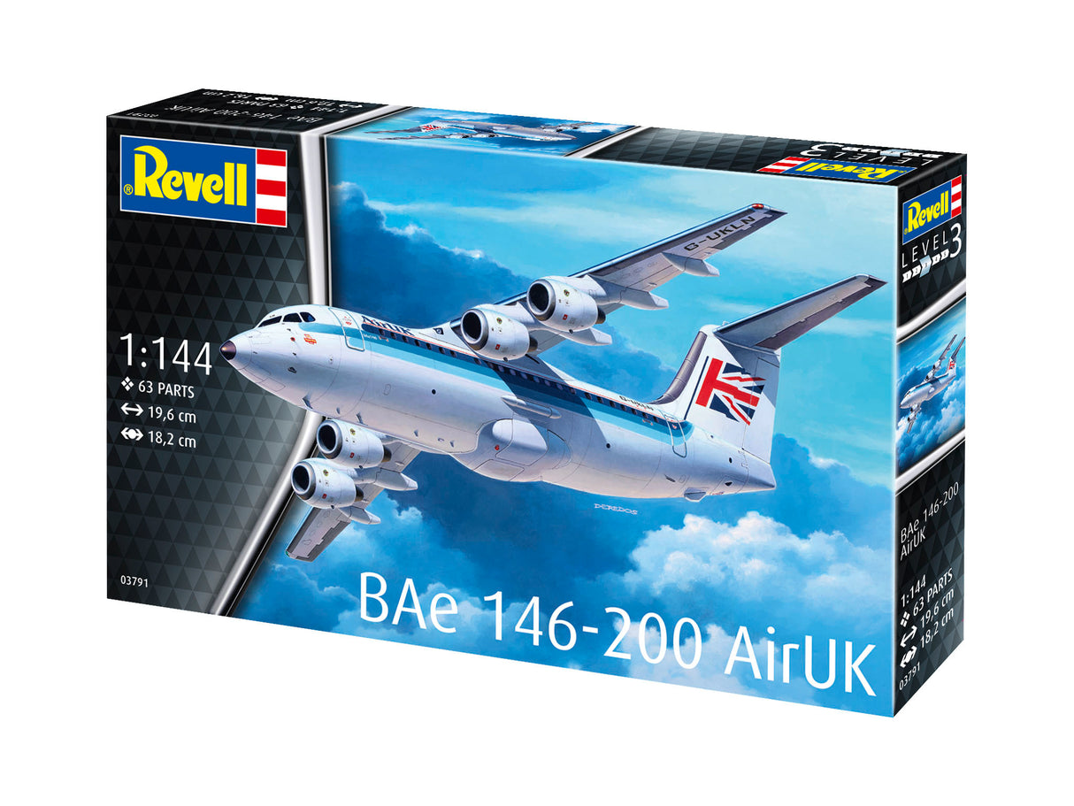 Revell 1/144 BAe 146-200 Air UK kit RV3791