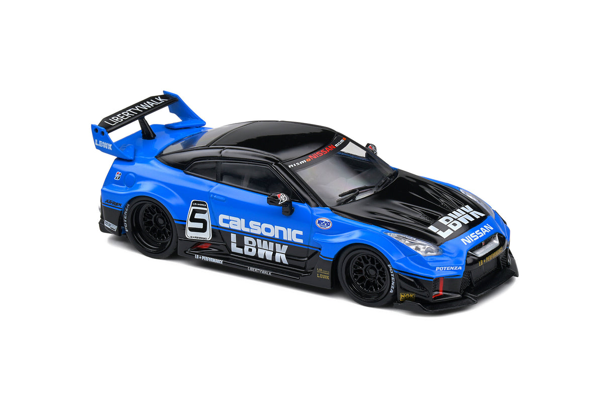 Solido Die Cast Collectables - 1:43 Nissan GT-R (R35) LB Silhouette Calsonic